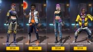 This mixture of characters is good for aggressive gameplay (Image via Garena)